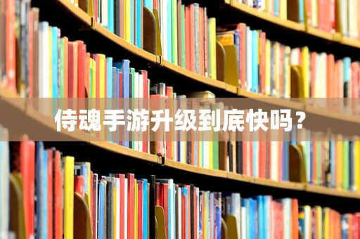 侍魂手游升级到底快吗？