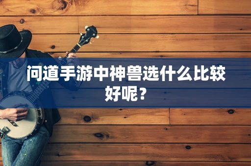 问道手游中神兽选什么比较好呢？