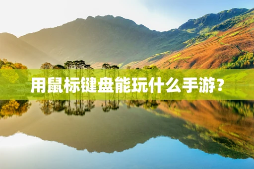用鼠标键盘能玩什么手游？