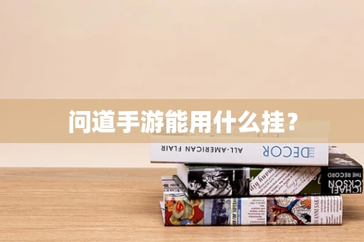 问道手游能用什么挂？