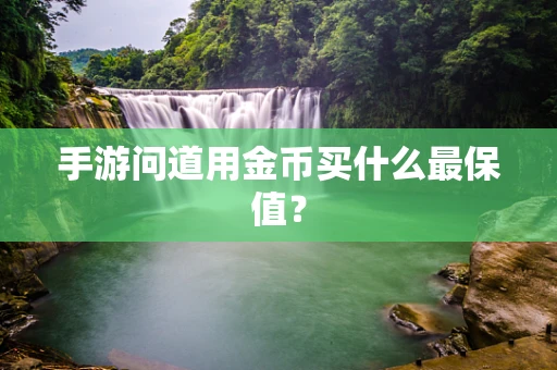 手游问道用金币买什么最保值？