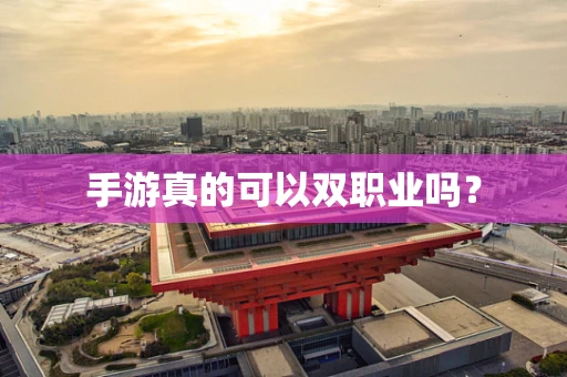 手游真的可以双职业吗？