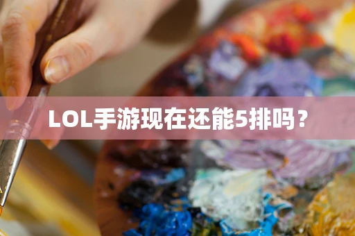 LOL手游现在还能5排吗？