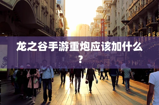 龙之谷手游重炮应该加什么？