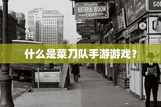 什么是菜刀队手游游戏？
