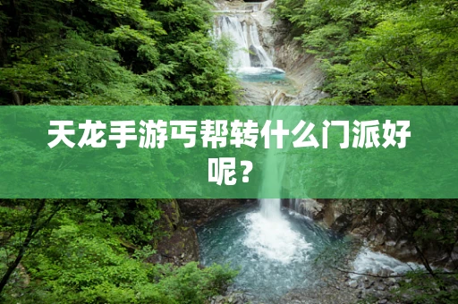 天龙手游丐帮转什么门派好呢？
