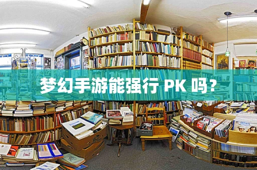 梦幻手游能强行 PK 吗？