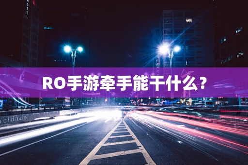RO手游牵手能干什么？
