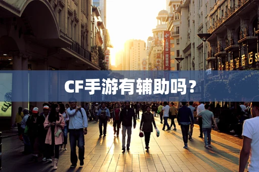 CF手游有辅助吗？