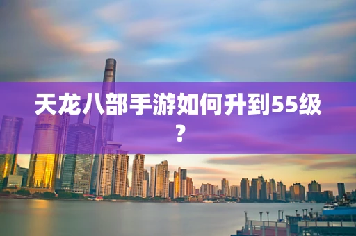 天龙八部手游如何升到55级？