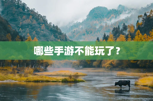 哪些手游不能玩了？