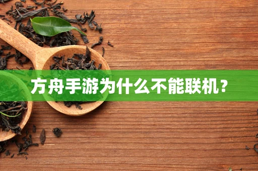 方舟手游为什么不能联机？