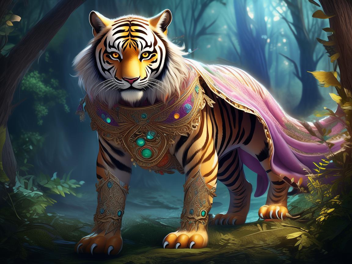 梦幻手游中老虎穿什么好看呢？