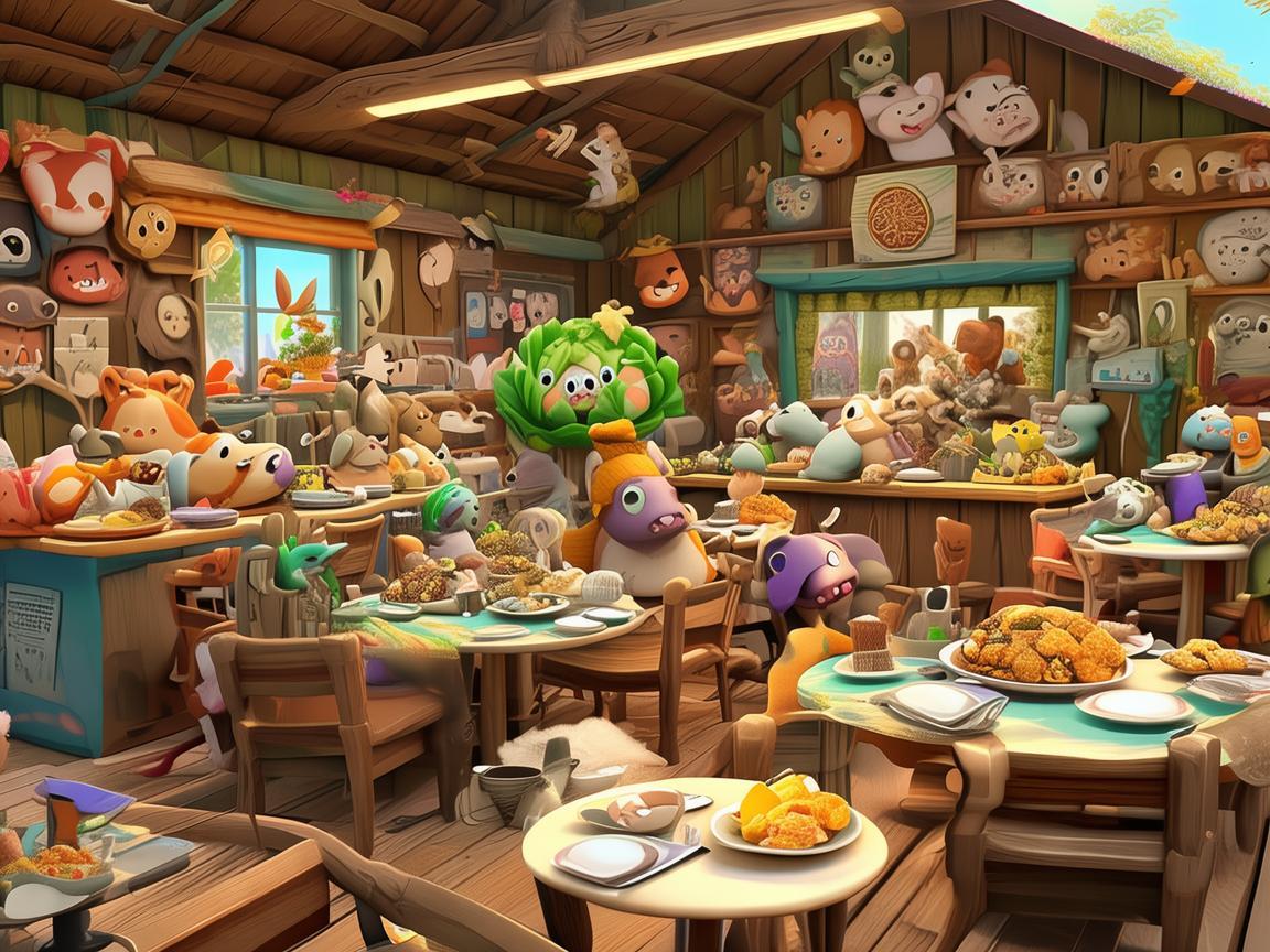 动物餐厅手游里究竟有什么? 动物餐厅手游里究竟有什么?